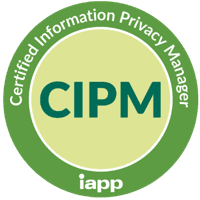 IAPP CIPM badge
